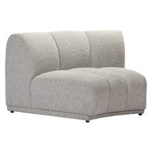 Arco Curved Armless Lounge Chair